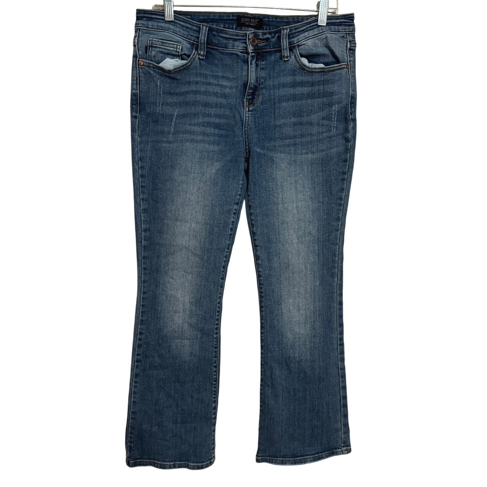 Judy Blue Jeans Denim Women's Size 13/31 Boot Cut Blue Cowboy JB82350-S MD